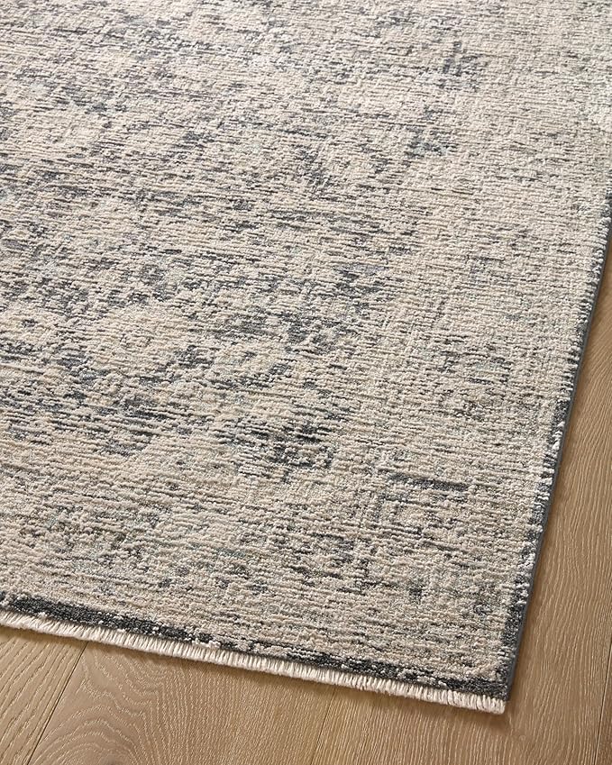 Loloi Amber Lewis Alie Collection ALE-05 Charcoal/Beige 2'-7'' x 10'-0'', .13'' Pile Height, Runner Rug