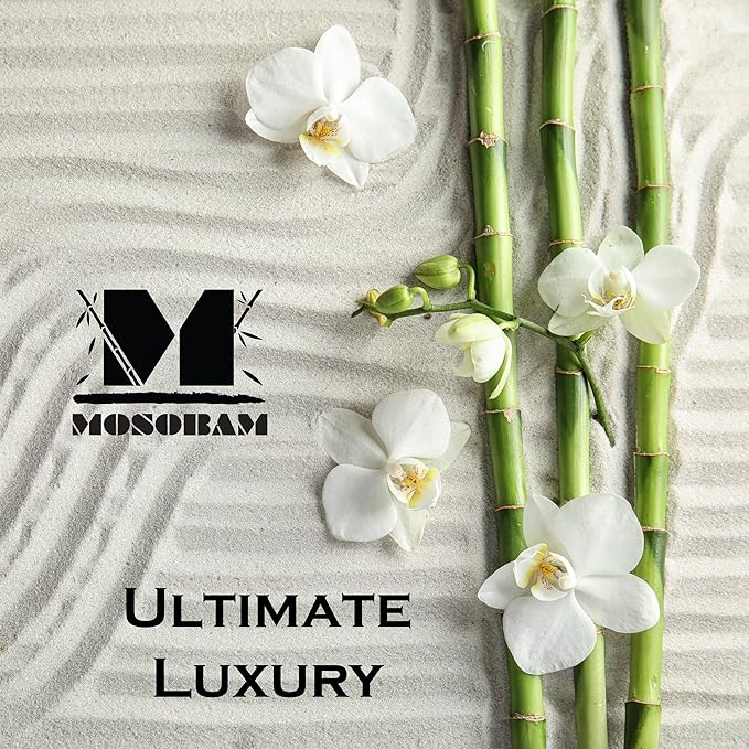 Mosobam Luxury Turkish 12pc XL Towel Set 35X70 16X30 13X13 Lavender Aura 700 GSM Bamboo Viscose & Aegean Turkish Combed Cotton