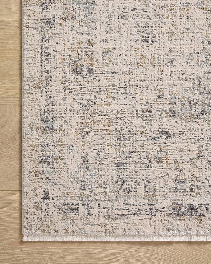 Loloi Amber Lewis Alie Collection ALE-02 Sand/Sky 2'-7'' x 12'-0'', .13'' Pile Height, Runner Rug
