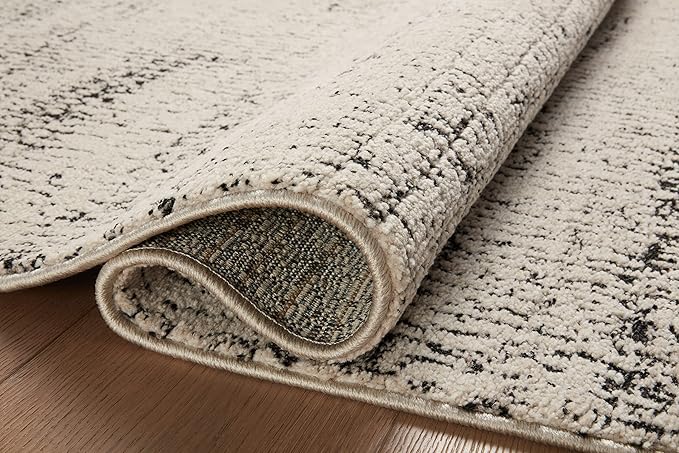 Loloi Darby Collection DAR-02 Oatmeal/Charcoal 11'-6" x 15' Area Rug