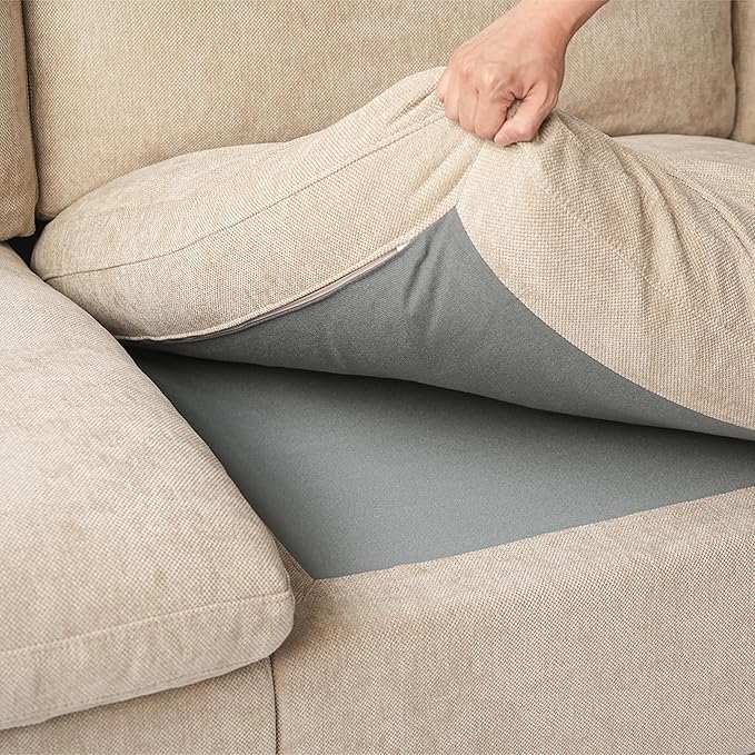 WJShome 83" Cloud Couch Sectional for Living Room, Down Filled Modular Sectional Sofa,Love Seat Sofas,Convertible Couch, Sofa Covers Washable&Replaceable,Khkai