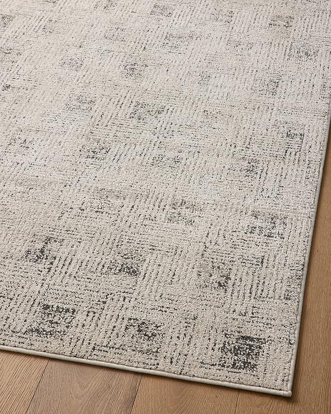 Loloi Kamala Collection KAM-01 Grey/Graphite 2'-3" x 3'-10" Accent Rug