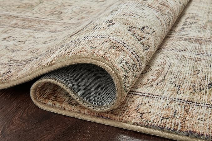 Loloi Margot Collection MAT-01 Antique/Sage 2'-6" x 7'-6" Runner Rug feat. CloudPile, No-Shed Easy Clean Large Patterned Area Rug for Living Room, Bedroom, Dining Area