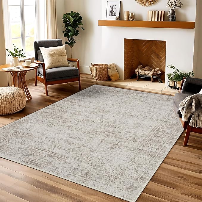 Bedroom Rug 5x8 Area Rugs Washable Rugs for Living Room