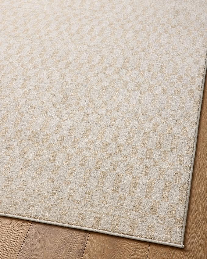 Loloi Kamala Collection KAM-05 Ivory/Natural 7'-10" x 10' Area Rug