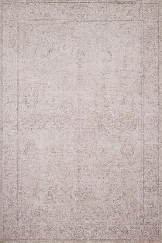 Loloi Loren Collection LQ-12 Sand 3'-6" x 5'-6" Accent Rug