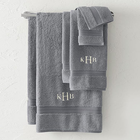Lands' End Supima Towel Rich Steel Bath- Bath Towel