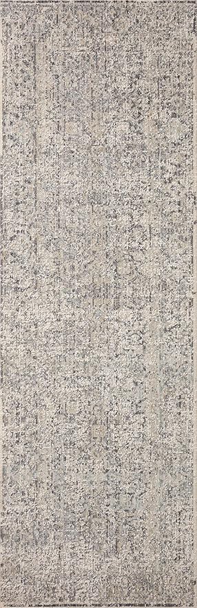 Loloi Amber Lewis Alie Collection ALE-01 Stone/Mist 7'-10'' x 10', .13'' Pile Height, Area Rug