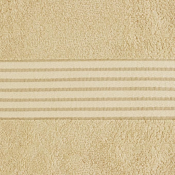Utopia Towels Luxurious Bath Towels Set, 4 Pack, 27 x 54 Inches – 100% Ring Spun Cotton, Thick, Plush, and Fast-Drying, Designed for Premium Hotels, Spas, and Homes, Beige