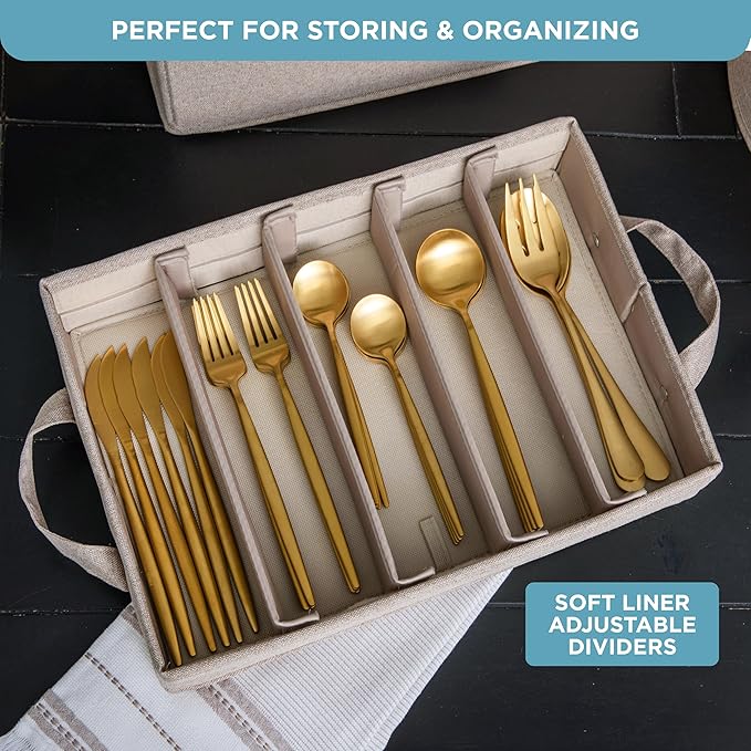 Hard Shell China Storage Containers 8-Piece Set Moving Boxes for Dinnerware, Glasses, Plates, Mugs and Saucers Sturdy Dish Organizer with Dividers for Seasonal Storage - Service for 12 - Brown
