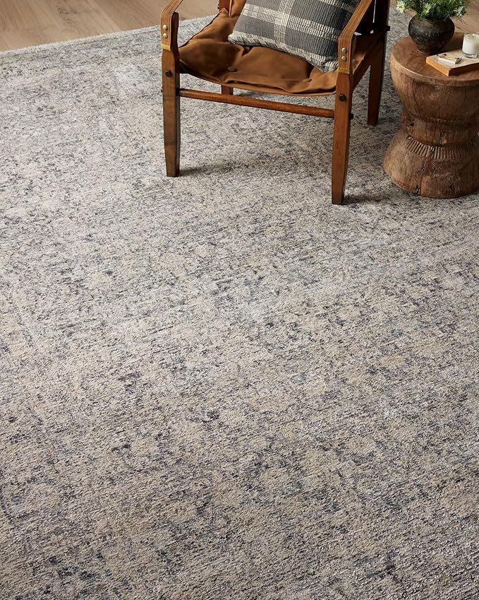 Loloi Amber Lewis Alie Collection ALE-01 Stone/Mist 9'-6'' x 13'-1'', .13'' Pile Height, Area Rug