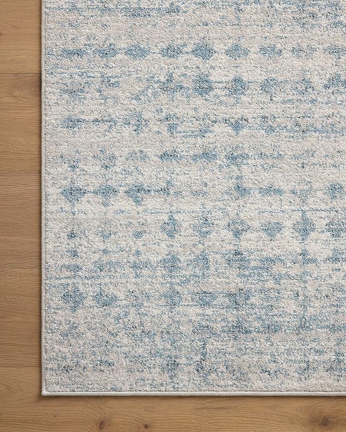 Loloi Kamala Collection KAM-04 Sky/Dove 11'-2" x 15'-7" Area Rug