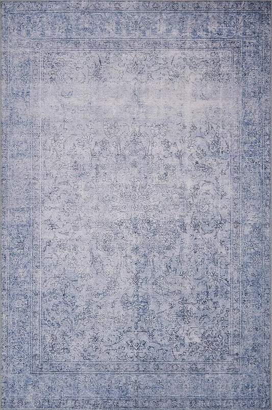 Loloi Loren Collection LQ-09 Slate 8'-4" x 11'-6" Area Rug