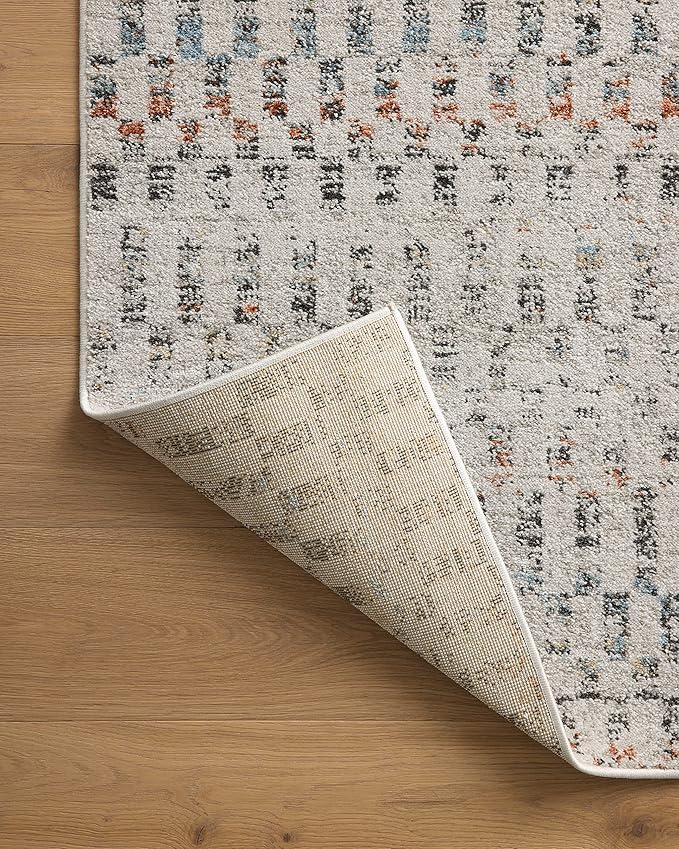 Loloi Kamala Collection KAM-05 Grey/Multi 2'-7" x 12'-0" Runner Rug