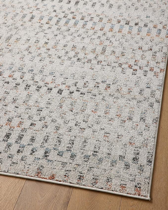 Loloi Kamala Collection KAM-05 Grey/Multi 2'-7" x 10'-0" Runner Rug