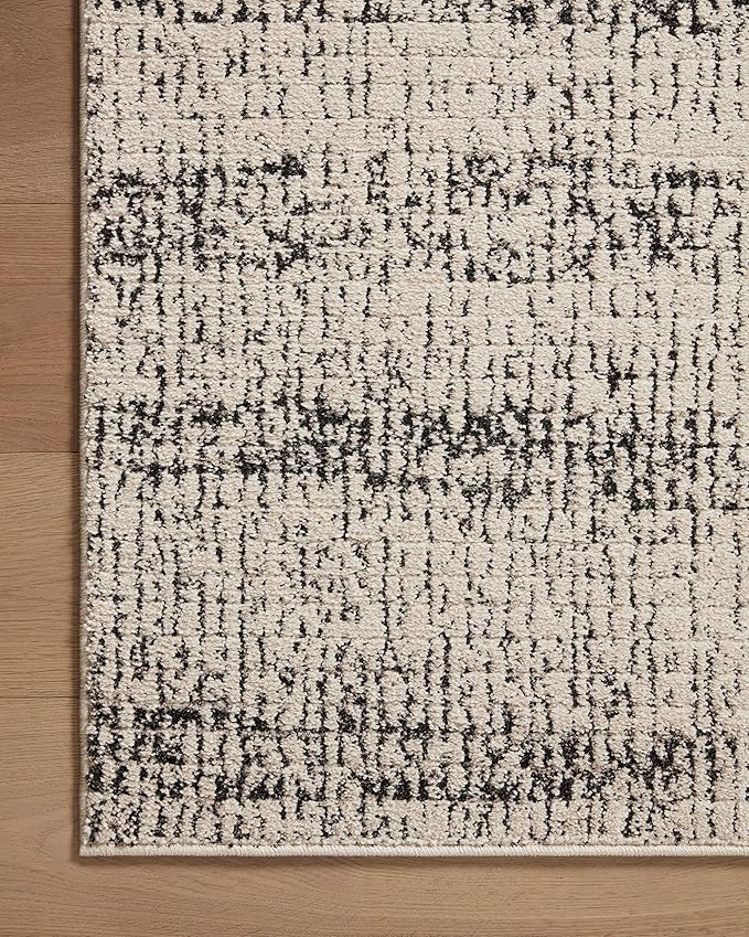 Loloi Darby Collection DAR-02 Oatmeal/Charcoal 11'-6" x 15' Area Rug