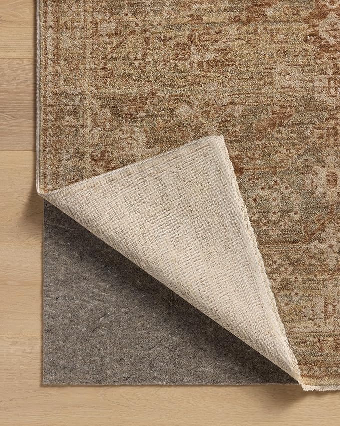 Loloi Magnolia Home by Joanna Gaines Junie Collection JUE-03 Spice/Multi 3'-11" x 5'-7", .38" Pile Height, Accent Rug