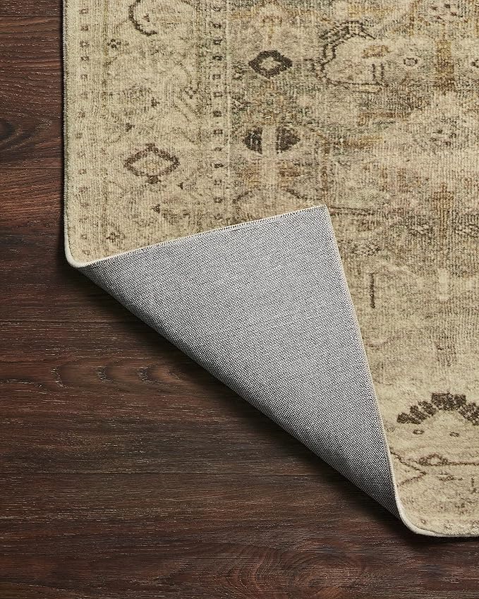 Loloi Margot Collection MAT-04 Antique/Sage 2'-6" x 9'-6" Runner Rug feat. CloudPile, No-Shed Easy Clean Large Patterned Area Rug for Living Room, Bedroom, Dining Area
