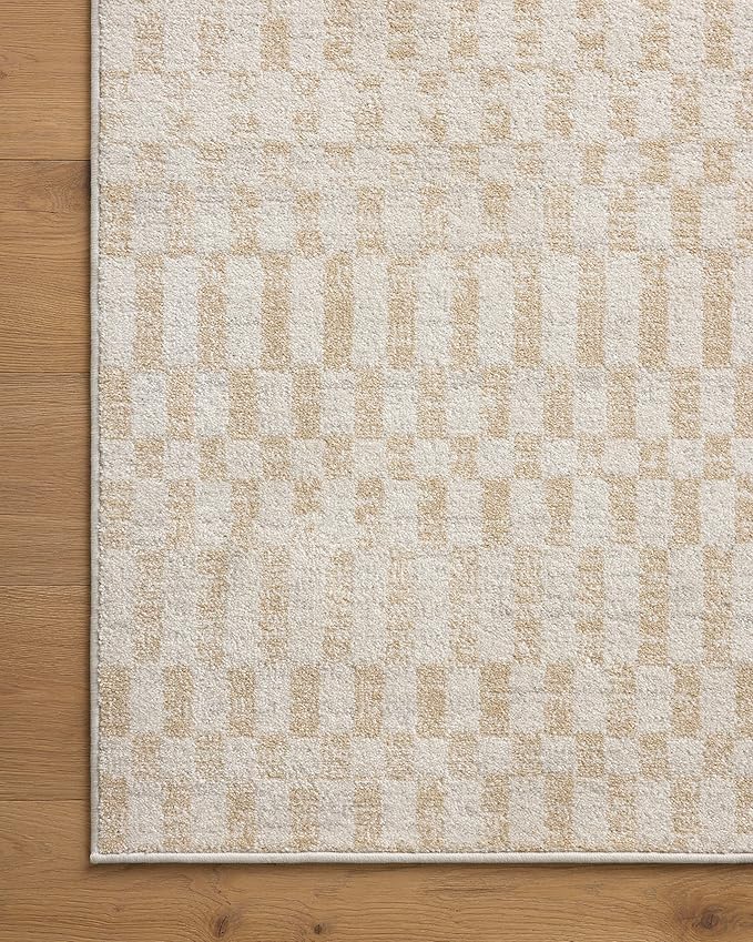 Loloi Kamala Collection KAM-05 Ivory/Natural 7'-10" x 10' Area Rug