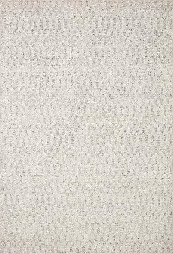 Loloi Kamala Collection KAM-05 Ivory/Grey 5'-3" x 7'-9" Area Rug