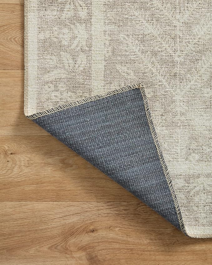 Loloi Rifle Paper Co. Maison Collection MAO-02 Bough Natural 2'-6" x 7'-6", .19" Pile Height, Runner Rug