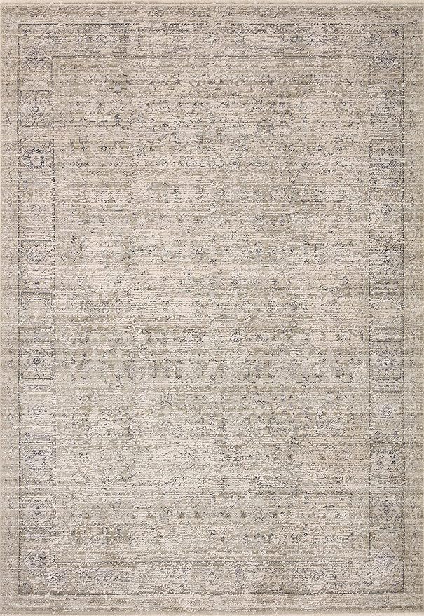 Loloi Amber Lewis Alie Collection ALE-03 Taupe/Dove 2'-7'' x 7'-9'', .13'' Pile Height, Runner Rug