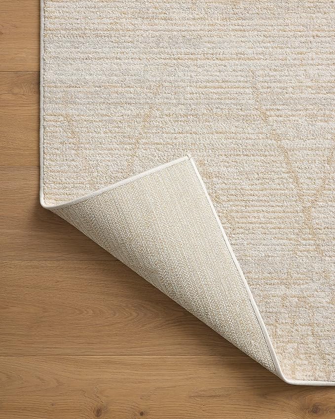 Loloi Kamala Collection KAM-03 Natural/Mist 5'-3" x 7'-9" Area Rug