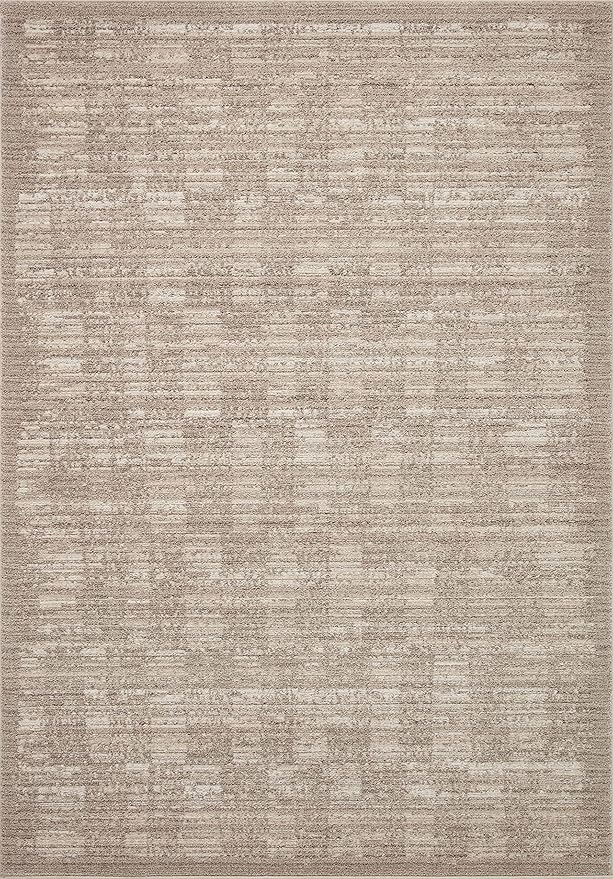 Loloi Darby Collection DAR-07 Pebble/Sand 6'-7" x 9'-3" Area Rug