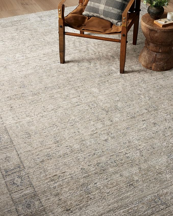 Loloi Amber Lewis Alie Collection ALE-03 Taupe/Dove 2'-7'' x 7'-9'', .13'' Pile Height, Runner Rug
