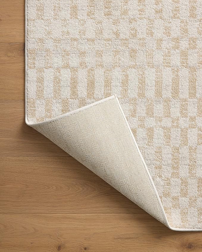 Loloi Kamala Collection KAM-05 Ivory/Natural 7'-10" x 10' Area Rug